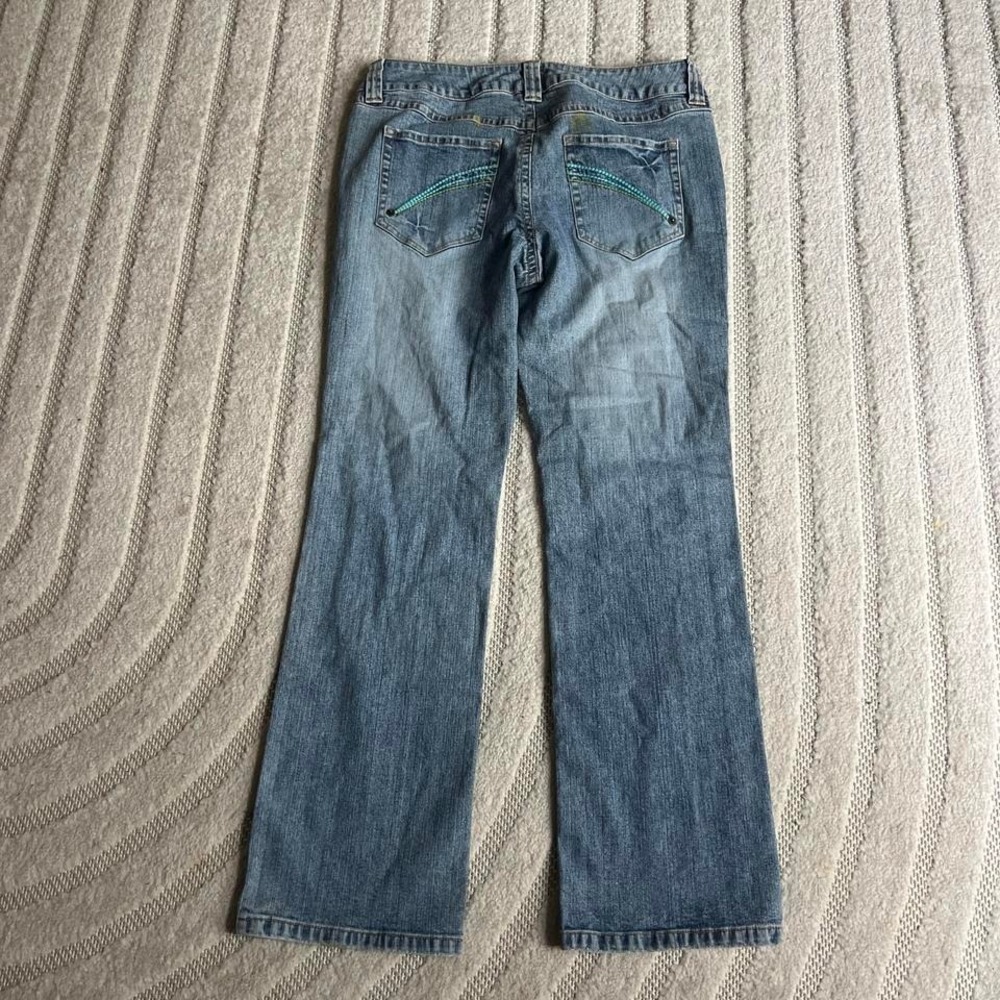VTG y2k Arizona blue bootcut jeans Size 9 punk boho western party festivals